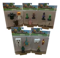 Comprar Pack X3 Figuras Minecraft Coleccionables Original Surtido