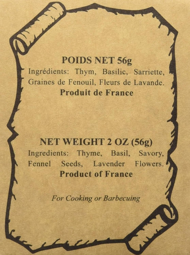 Herbs Of Provence, Caja De Recambio, 2 Oz
