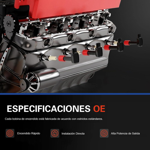 Bobina De Encendido Para Ford 6.2l Y 6.7l Modelo Hl3e12029ba