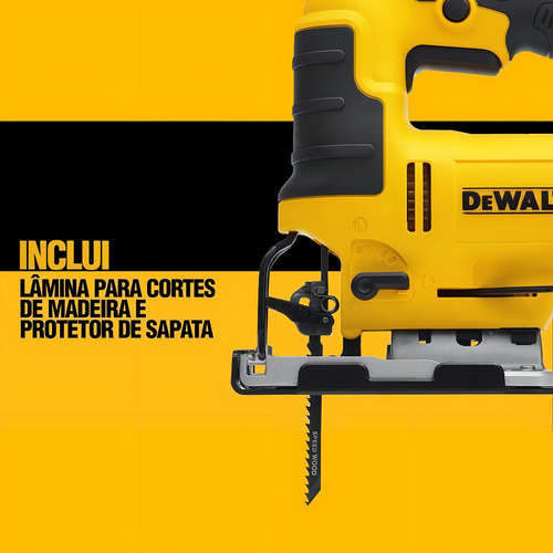 Serra Tico Tico De 5 Pol. 125mm 650w Dwe300 Dewalt