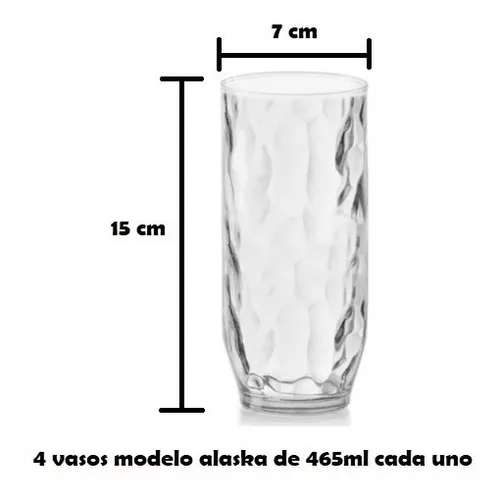 Juego 4 Vasos Alaska - Veana Online