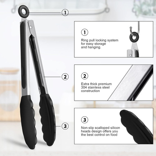 Conjunto De Utensilios De Cocina De 2 Piezas Premium Con Ace