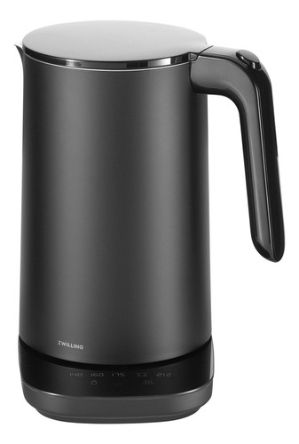 Hervidor De Agua Electrico Cool Touch Pro Zwilling 1.5 L Color Negro