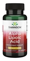 Comprar Suplemento Swanson Acido Alfa Lipoico 600 mg Ácido Alfa Lipoico - false