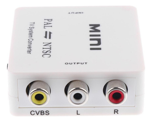 Mini Sistema De Tv Pal / Ntsc Convertir Compuesta Adaptador