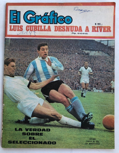 El Grafico Nº 2466 Artime Selección Enero 1967