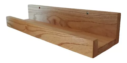 32.63€, Estante nórdico de madera para pared, estantes flotantes, bandejas,  estantes, esta…