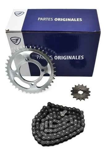 Kit Sprocket Arrastre Italika Dt125 Ft125 Xft125 (f0203ks04)