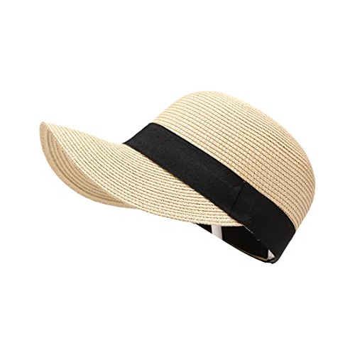 Sombreros De Visera De Verano Para Mujer, Plegable, Floppy, 