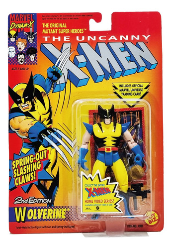 Toy Biz - 1992 - The Uncanny X-men - Wolverine 2nd Edition