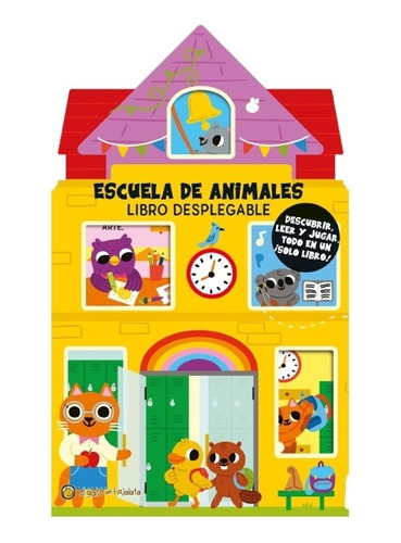 Escuela De Animales - Casitas (libro Desplegable)