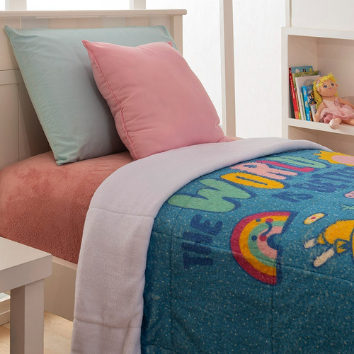 Frazada Borrego Digital 1 1/2 Plazas Peppa Pig Color Peppa Toge Diseño de la tela Peppa Toge
