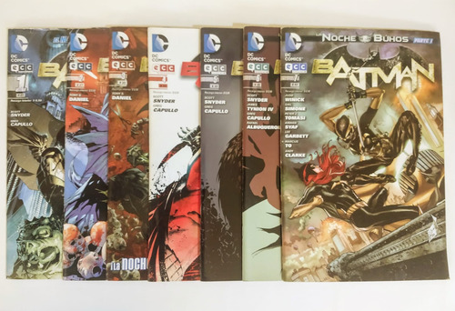 Comics Batman Dc Ecc Snyder Capullo Joker Búhos