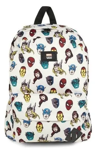 cráter tener Fascinar Mochila Vans Escolar Avengers Superheroes Retro Old Skool 2 | Meses sin  intereses