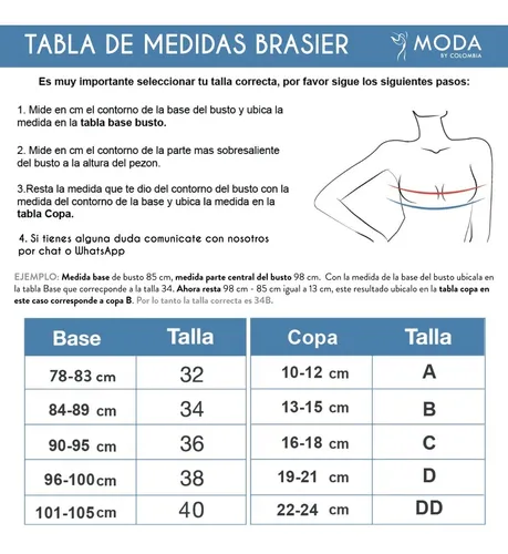 Letra Numeros De Copas De Brasieres Brasieres Tallas De Sujetador