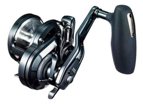 Carretilha Shimano Ocea Jigger F Custom 1501 Hg ( Esquerda) Cor Cinza-escuro