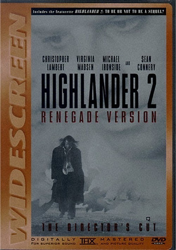 Dvd Highlander 2 / Renegade Version Directors Cut