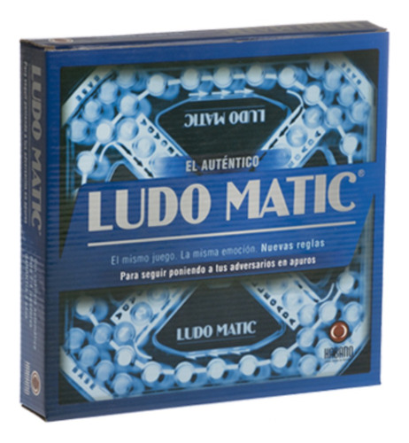 Juego De Mesa Ludo Matic Línea Azul Habano 1004