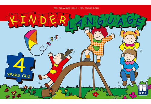 Kinderlanguage - Workbook For 4 Year Olds  **new Edition**