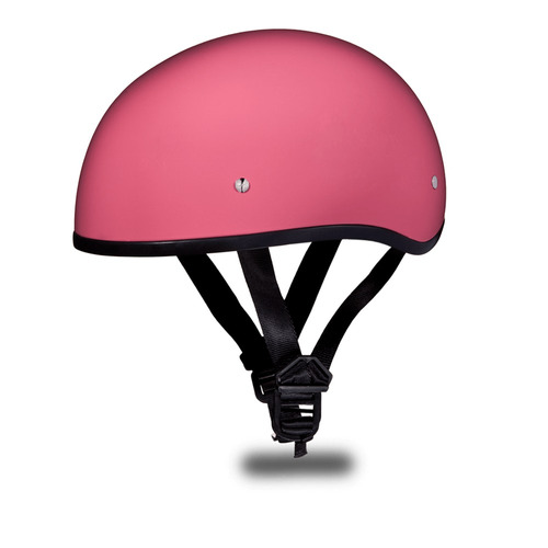 Daytona Helmets D O T Skull Cap - Hi Gloss Pink