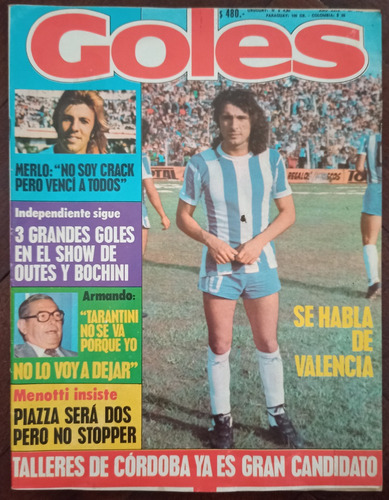 Revista Goles 27 Diciembre 1977