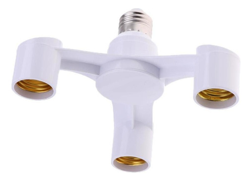 - Adaptador De Base De Bombilla E27 3 En 1 E27