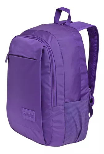 Mochila American Tourister Bridge 2at Color Violeta oscuro Diseño