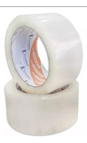 Kit 5 Fita Adesiva 48mm X 100 Metros Transparente