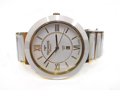 Imagem 4 de 10 de Relógio Technos Feminino Elegance Ceramic 2015bv 4b