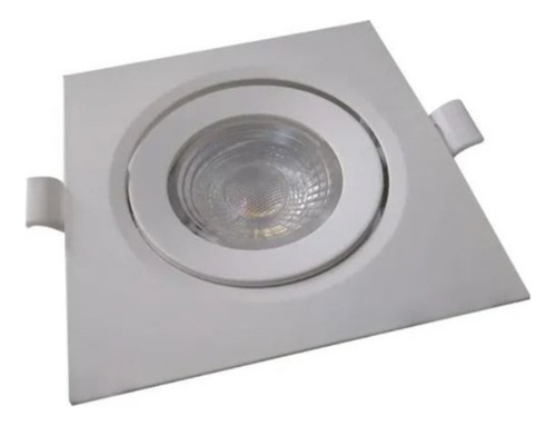 Embutido Par30 12w Led Easy Quadrado Direcionável Kit 8pçs