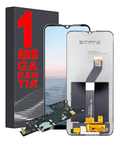 Tela Frontal Para Moto G8 Power Lite Xt2055 + Placa Ci Turbo