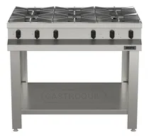 Comprar Anafe Brafh 1045 6 Hornallas Con Base Acero Inox