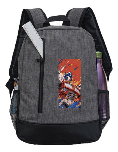 Mochila Escolar Im19 Transformers C702