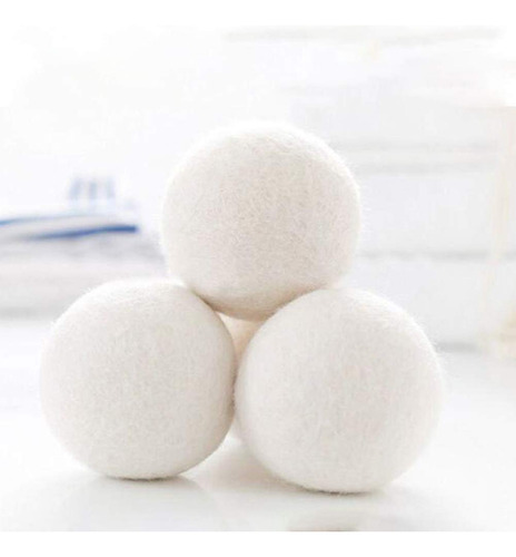 Bolas De Lana Para Secadora Suavizante De Tela Reutilizable