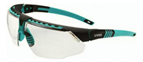 Uvex By Honeywell Avatar Safety Glasses, Teal Frame With