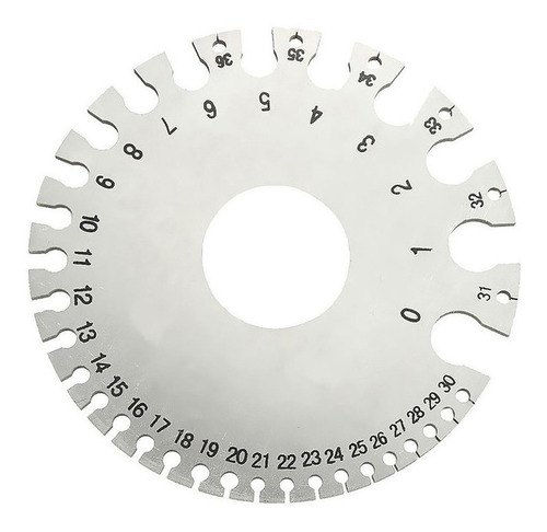 Regla De Espesor De Metal Swg Metal Gauge