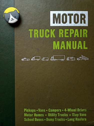 Libro Motor Truck Repair Manual 1980 Forier 106h2