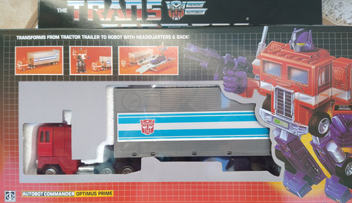 Transformers Optimus Prime G1 Re Issuehk 