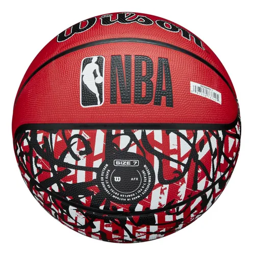 Balón De Basket Wilson Nba Graffiti Chicago Bulls #7