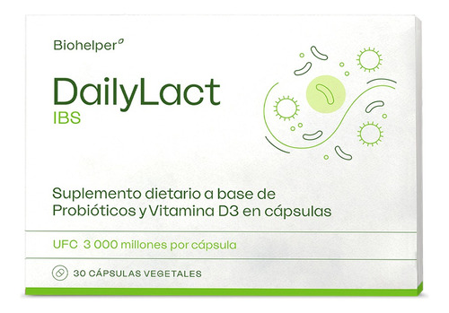 Dailylact Ibs By Biohelper Probiótico Comprimidos
