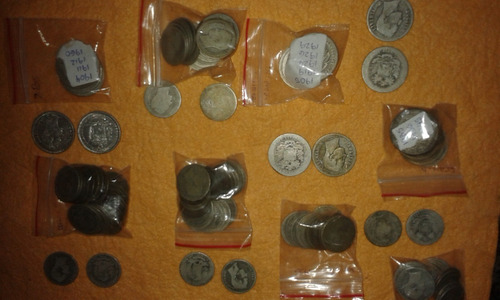 Imagen 1 de 5 de Monedas Plata Venezolanas Antiguas, Colección 1904