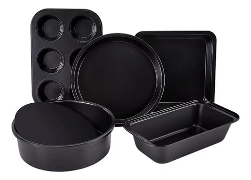 Mttie Juego De Sartenes Para Hornear, 5 Piezas Para Horno, U