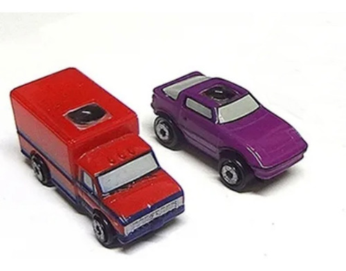 Micro Machines Set 2 Autos Private Eye, Lupa Interior Espía (Usado)
