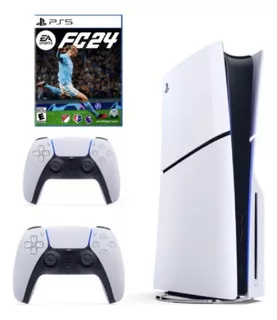 Playstation 5 Slim 1 Tera + Control Adicional + Fc 24 Fisico