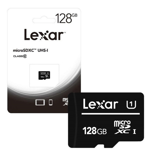 Memoria Micro Sd Lexar 128gb Clase 10 80mb/s - Revogames