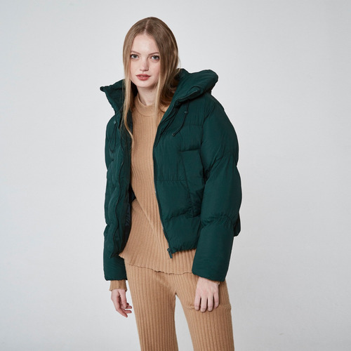 Campera Puffer Juno Green