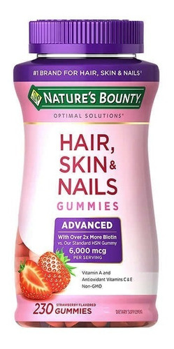Hair Skin And Nails Gomitas 230 - Unidad a $702