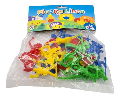 Soldados De Elite Pack 18 Piezas De Plastico Piedra Libre