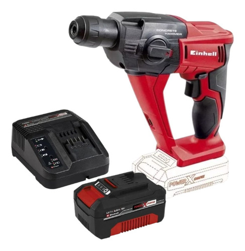 Rotomartillo Einhell Te-hd 18v + Bateria 4ah + Cargador Inal