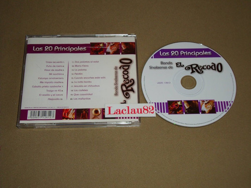 Recodo Las 20 Principales Continental Cd + Funda (Usado)
